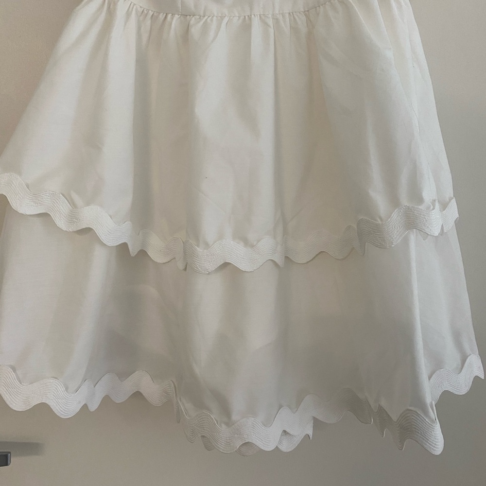 Entro White One Shoulder Ruffled Sundress - Picture 5 of 6